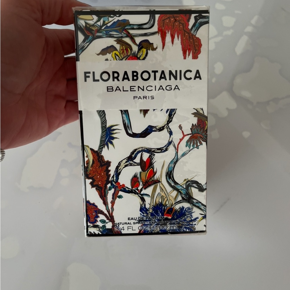 Balenciaga Florabotanica with Red  Blue Accents. New unopened in original wrap.